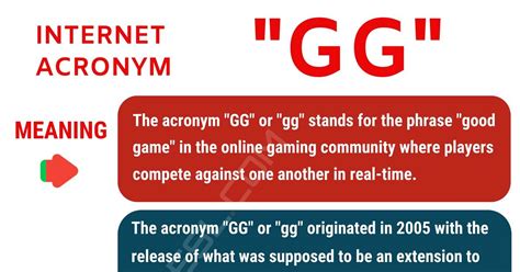 what gg means in text.